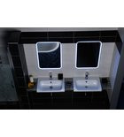 Fürdőszoba tükör, Sapho FLOAT 50x70 22571