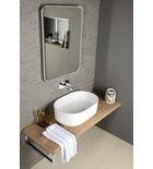 Fürdőszoba tükör, Sapho FLOAT 60x80 22572