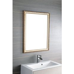   Fürdőszoba tükör, Sapho BOHEMIA fa arany keret 69x89 NL483