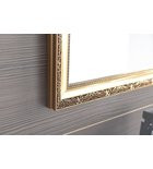Fürdőszoba tükör, Sapho BOHEMIA fa arany keret 69x89 NL483