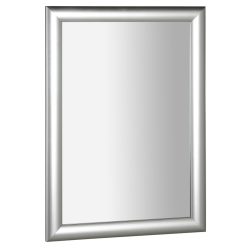 Fürdőszoba tükör, Sapho ESTA fa ezüst keret 58x78 NL395