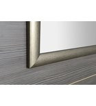 Fürdőszoba tükör, Sapho VALERIA fa platina keret 58x78 NL393