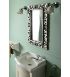 Fürdőszoba tükör, Sapho SAMBLUNG fa ezüst 40x70 IN109