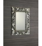 Fürdőszoba tükör, Sapho SAMBLUNG fa ezüst 60x80 IN115