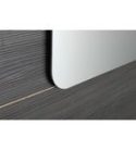 Fürdőszoba tükör, Sapho ISHAPE lekerekített 100x50 AG510