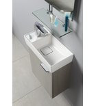 Fürdőszoba tükör, Sapho WEGA polccal 40x80 60092-4