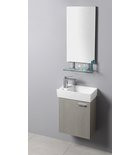 Fürdőszoba tükör, Sapho WEGA polccal 50x80 60092-5