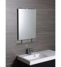 Fürdőszoba tükör, Sapho WEGA polccal 70x80 60092-7