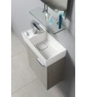 Fürdőszoba tükör, Sapho WEGA polccal 70x80 60092-7
