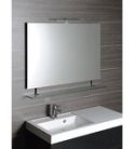 Fürdőszoba tükör, Sapho WEGA polccal 90x80 60092-9