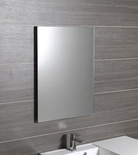 Fürdőszoba tükör, Sapho PLAIN lekerekített 50x70 1501-25