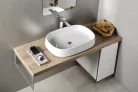 Mosdó, Sapho JUMPER 60x13x40 WH070