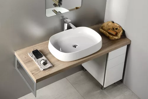 Mosdó, Sapho JUMPER 60x13x40 WH070