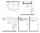 Mosdó, Sapho SOTT AQUA 59x15x49 10SQ51058