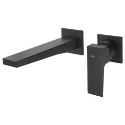   Falba süllyesztett csaptelep, Sapho DIMY mosdó fekete DM018BL