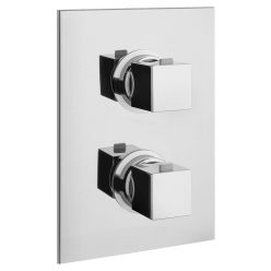   Falba süllyesztett csaptelep, Sapho DIMY zuhany termosztátos 2 irányú króm DM392