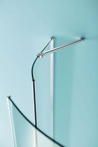 Zuhanykabin, Sapho Polysan ZOOM LINE íves nyíló 90x90 balos ZL2615L