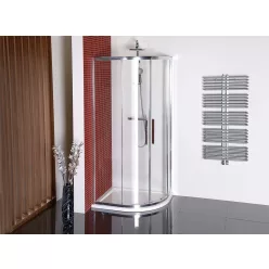   Zuhanykabin, Sapho Polysan LUCIS LINE íves 2 toló 90x80 DL5215