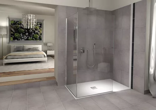 Zuhanytálca, Sapho Polysan FLEXIA 130x80 fehér 72899