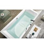 Kád, Sapho Polysan MARLENE 200x90x48 egyenes fehér 78731