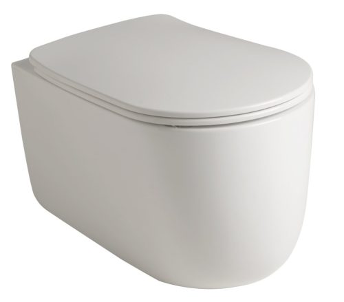 WC tető, Sapho NOLITA Slim Soft Close ülőke fehér 539101