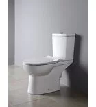 WC, Sapho KAIRO hátsó kifolyás 36x67 kombi duálgombos PC105