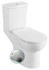 WC, Sapho KAIRO hátsó kifolyás 36x67 kombi bidézuhannyal PC106