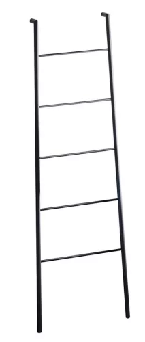 Törölközőtartó, Sapho 550x1700x70 matt fekete SE104