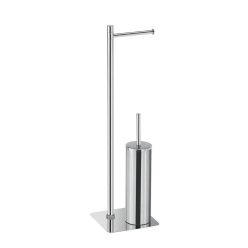 Wc papír tartó, Sapho FLORI álló 670mm króm 1132