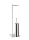 Wc papír tartó, Sapho FLORI álló 670mm króm 1132