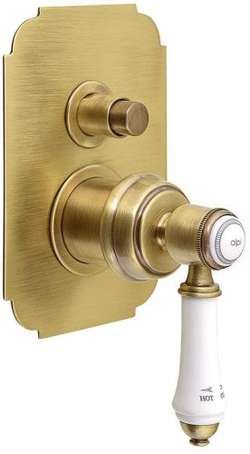 Falba süllyesztett csaptelep, Sapho VIENNA 2 irányú bronz VO042BR