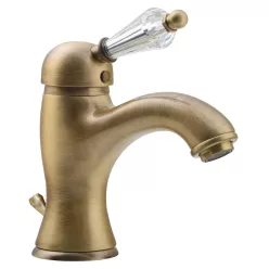   Mosdó csaptelep, Sapho KIRKÉ CRYSTAL kristály bronz KI02KB