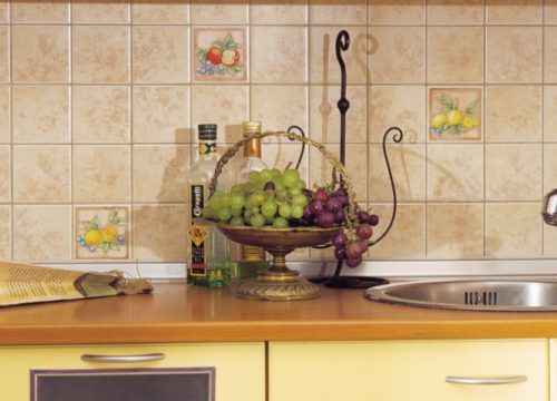 Dekorlap, Zalakerámia PROVANCE T-1 10X10 tozetto ZAL-DPROT-1