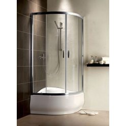   Zuhanykabin, Radaway Premium Plus A 1700 80x80 grafit üveggel