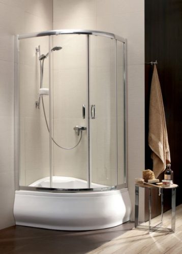Zuhanykabin, Radaway Premium Plus E 1700 120x90 átlátszó üveggel