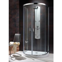 Zuhanykabin, Radaway Premium Plus P 100x90 barna üveggel