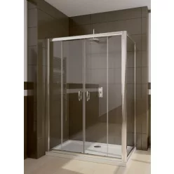   Zuhanykabin, Radaway Premium Plus DWD+S 140x90 barna üveggel