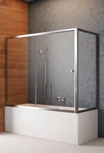 Kádparaván, Radaway Vesta DWJ+S 140x75 átlátszó üveggel