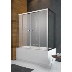   Kádparaván, Radaway Vesta DWD+S 140x70 átlátszó üveggel
