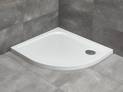 Zuhanytálca, Radaway Delos E 90x80 jobbos akril zuhanytálca