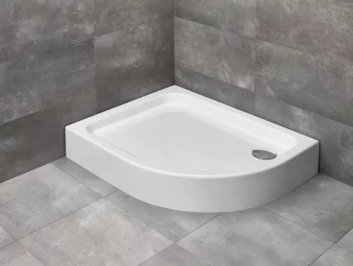 Zuhanytálca, Radaway Laros E 100x80 balos akril zuhanytálca