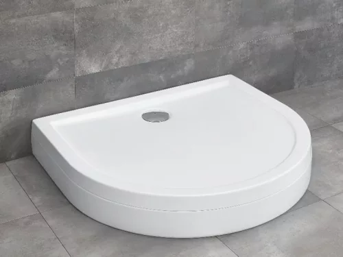 Zuhanytálca, Radaway Delos P 100x90 akril zuhanytálca előlappal