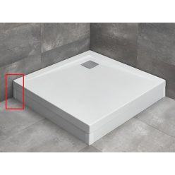 Végzáró elem, Radaway Argos zuhanytálcához balos fehér