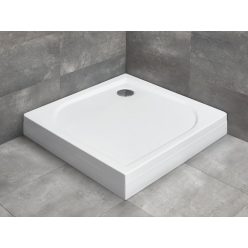   Zuhanytálca, Radaway Delos C 100x100 akril zuhanytálca előlappal
