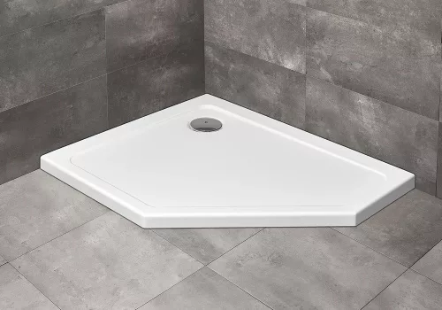 Zuhanytálca, Radaway Doros PT E 100x80 balos akril zuhanytálca