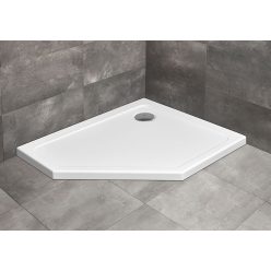   Zuhanytálca, Radaway Doros PT E 100x80 jobbos akril zuhanytálca