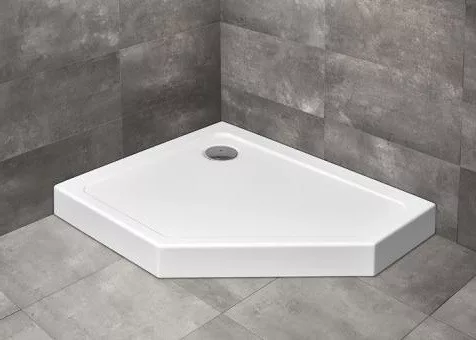 Zuhanytálca, Radaway Doros PT E 100x80 balos akril zuhanytálca előlappal