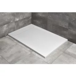   Zuhanytálca, Radaway Teos F 160x90 fehér műmárvány zuhanytálca