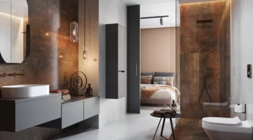 Csempe, Tubadzin Terraform caramel 29,8X59,8