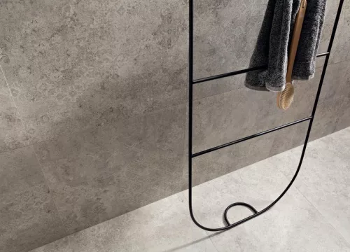 Járólap, Tubadzin Terraform Grey Stain Geo LAP 59,8x59,8